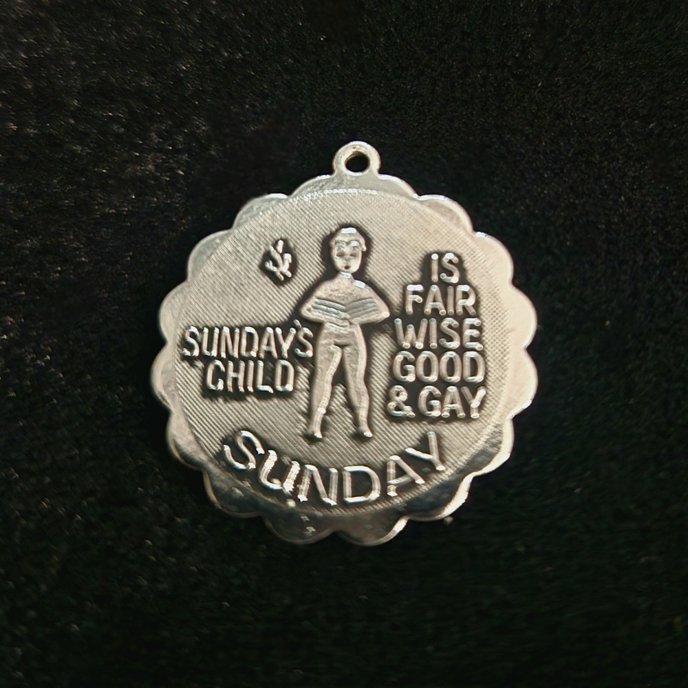 Vintage Sarah Coventry Silver Pendant